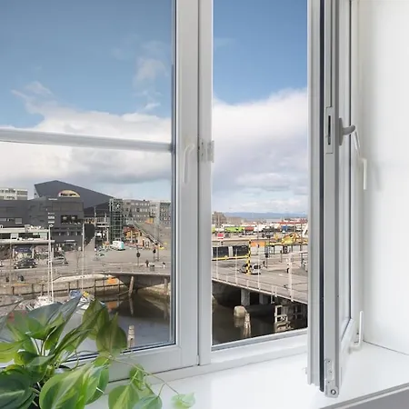 Central-Trondheim Riverside Studio-Apartment Appartamento Trondheim